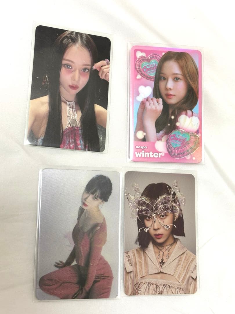 K-POP タレントカード 4枚セット aespa ウィンター - メルカリ