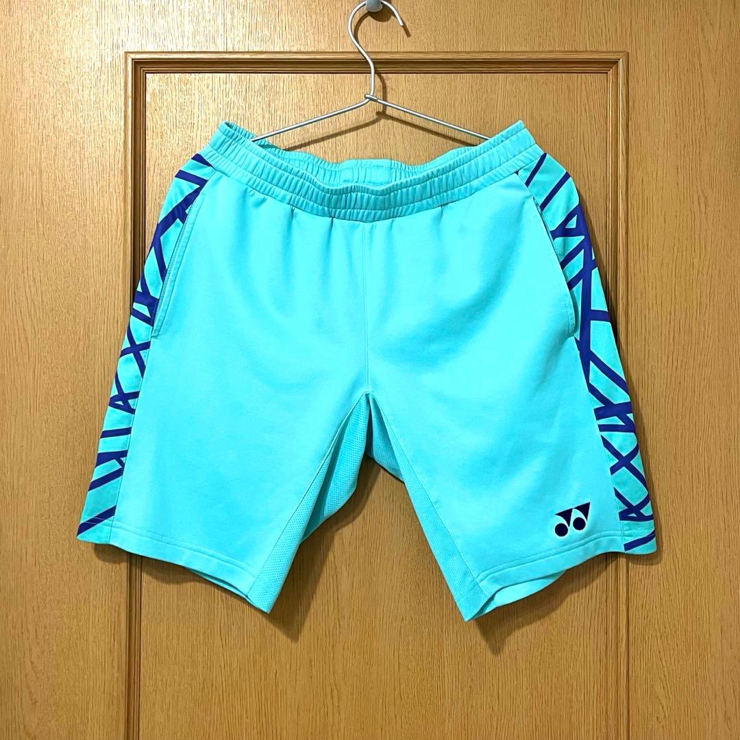 美品】 YONEX ハーフパンツ 15062 ユニM ミントブルー 超希少 - メルカリ
