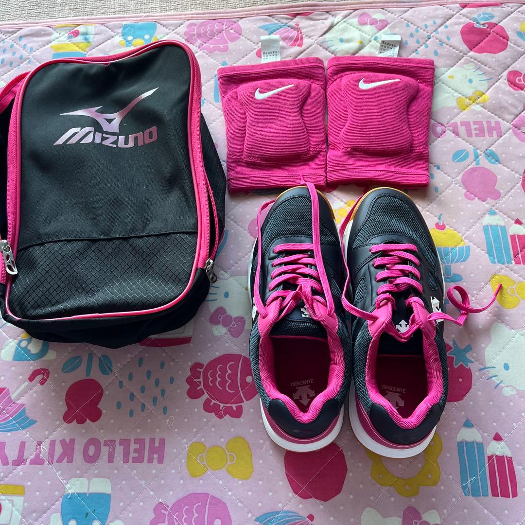 バレーボールシューズとサポーターセット バレーボールシューズ サンダーブレード Z THUNDER BLADE Z V1GA237052