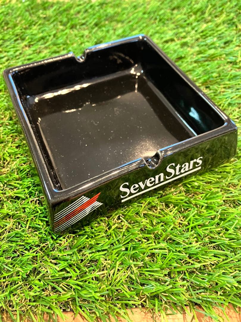 セブンスター　灰皿　美品❗　Seven Sters Amazon.co.jp: 昭和レトロSeven Stars セブンスター灰皿 : ホビー