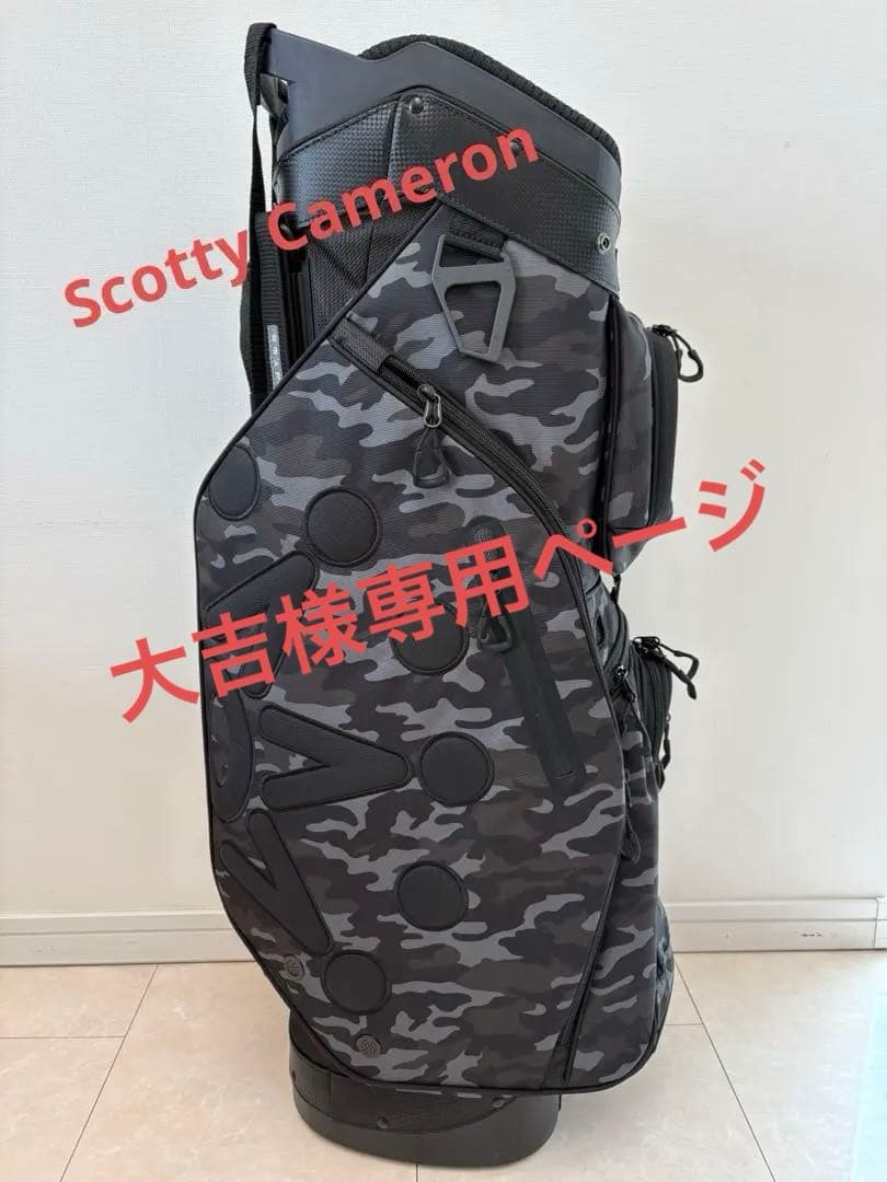 Scotty Cameron2022限定キャディバッグ Scotty Cameron - サイン入り Japan tour限定キャディバッグ ホワイト