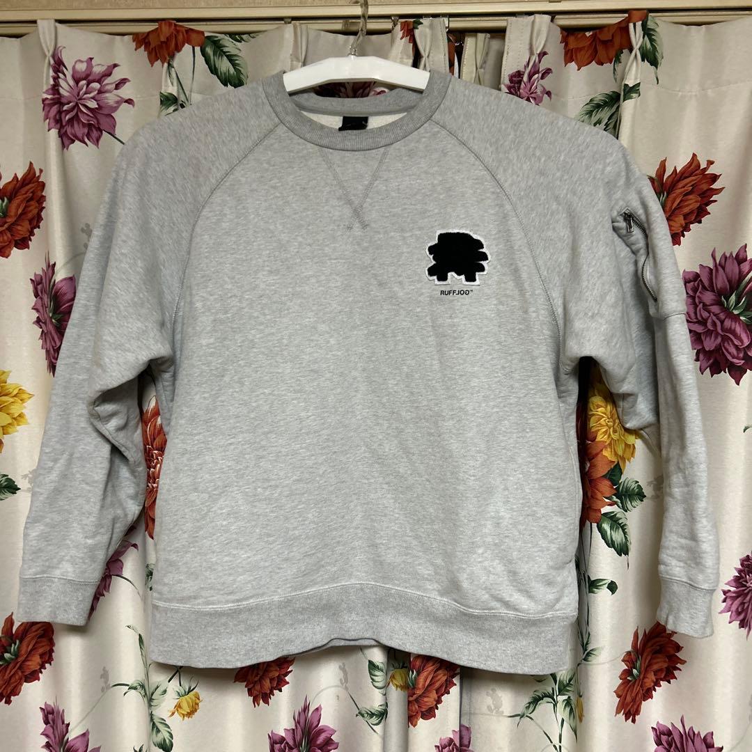 ラフロッグ RUFFLOG 裏起毛 スウェット トレーナー サイズ：L RUFFLOG