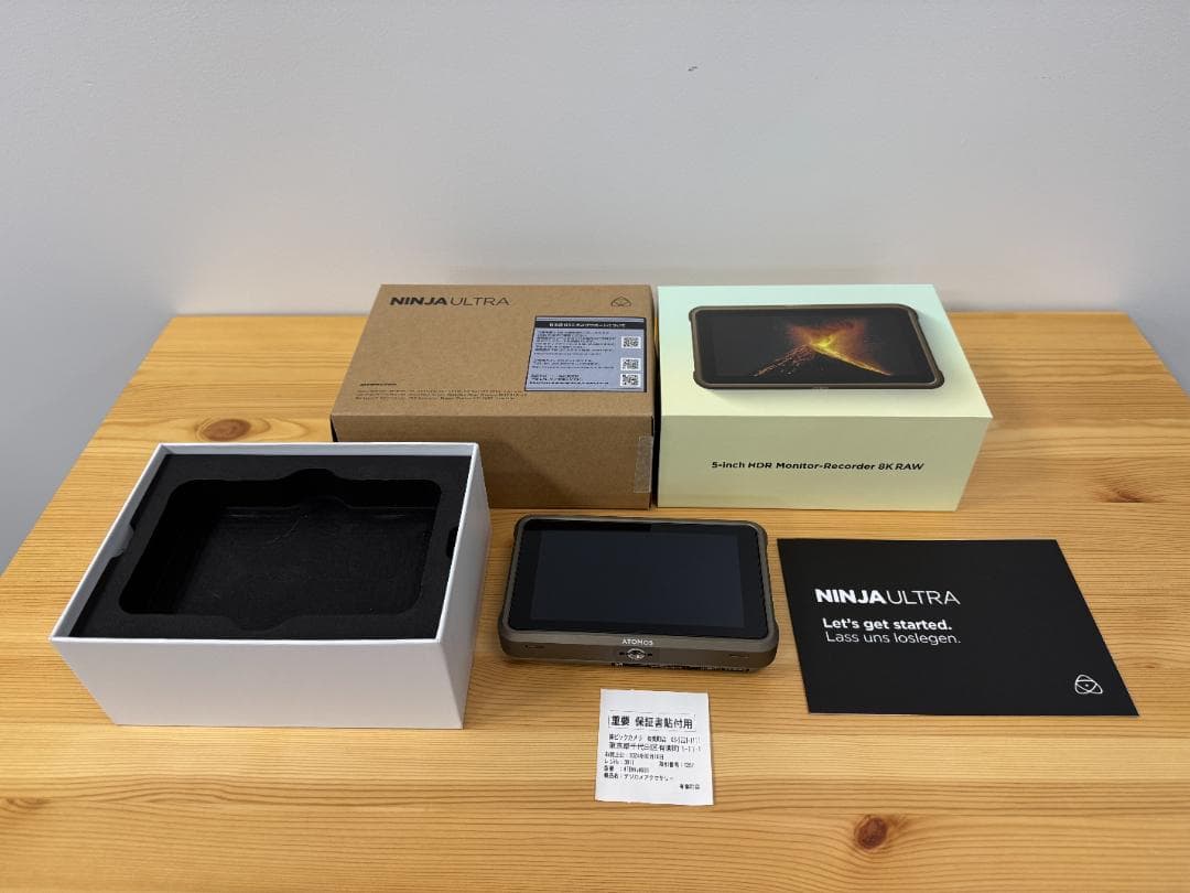 アトモス NINJA ULTRA HDMI入出力付き ATOMOS – アトモス