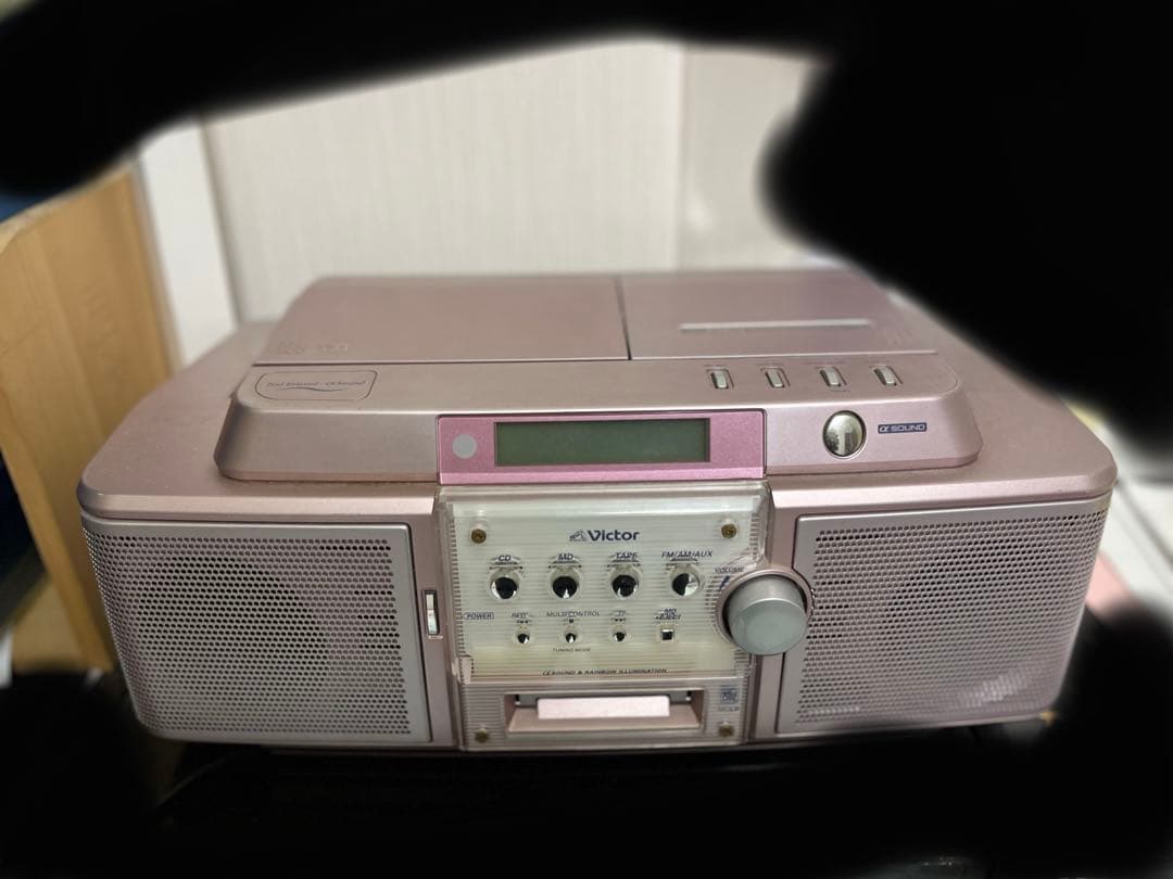 コンポ オーディオ機器 CD MDプレイヤー カセットデッキ Victor - メルカリ