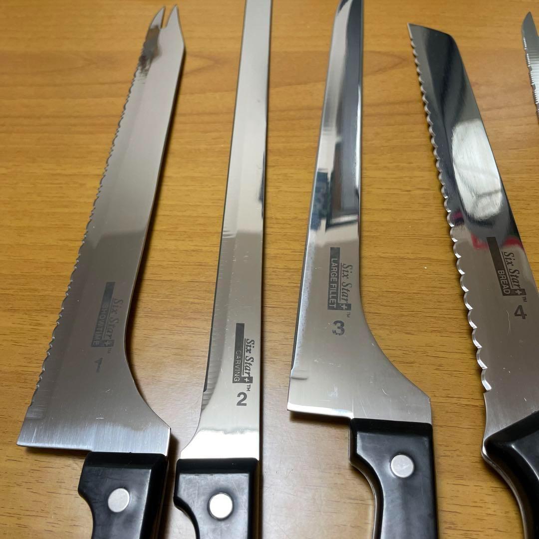 ロンコ シックススター ナイフセット six star knife 包丁セット