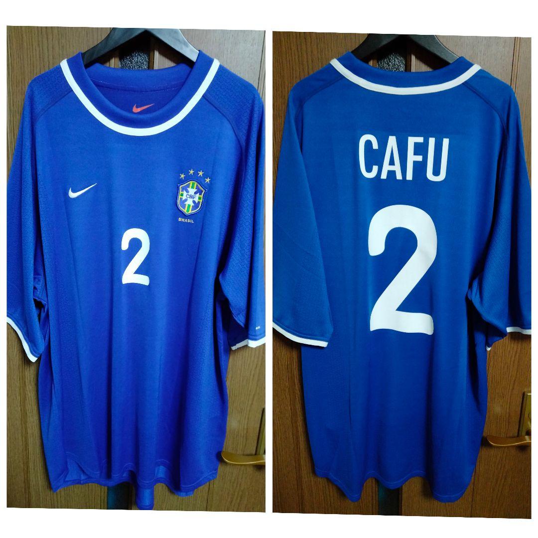 ナイキ ブラジル代表 カフー #2 ユニフォーム 00/02 アウェイ XL