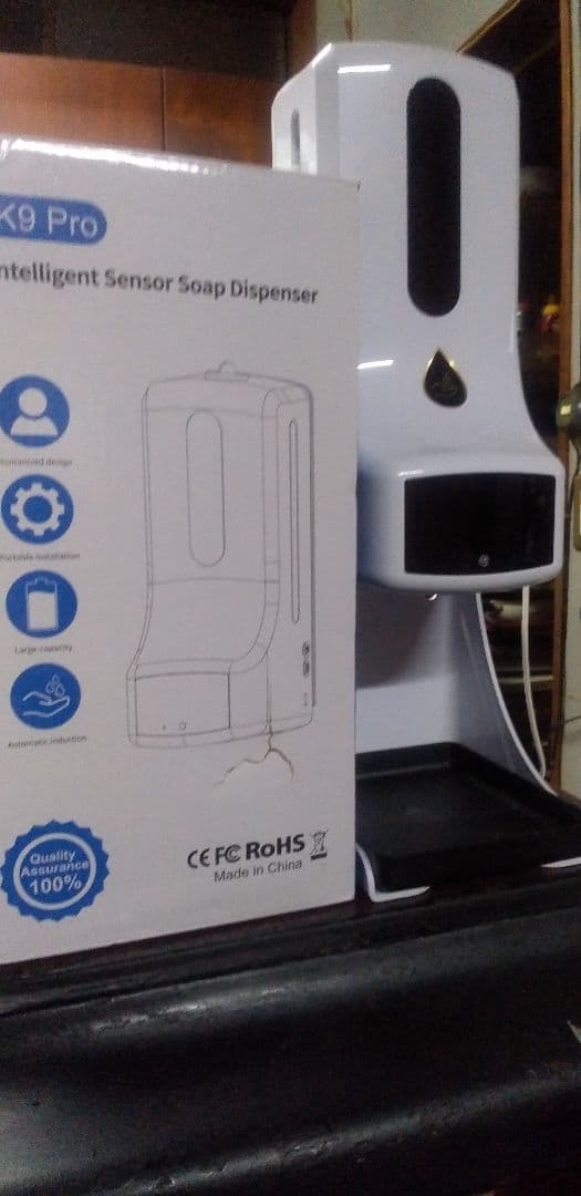 検温アルコールディスペンサー ディスペンサー オート 消毒 検温 アルコール 自動 噴霧 非接触 手指