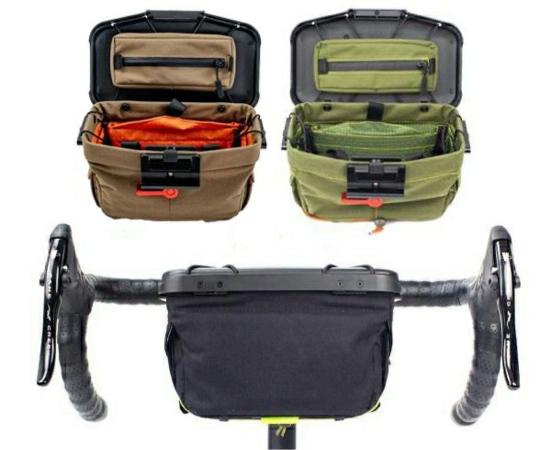 ROUTE WERKS ルートワークス/ハンドルバーバッグ 理想を形にしたかのよう。Route Werksのハンドルバーバッグが使い勝手