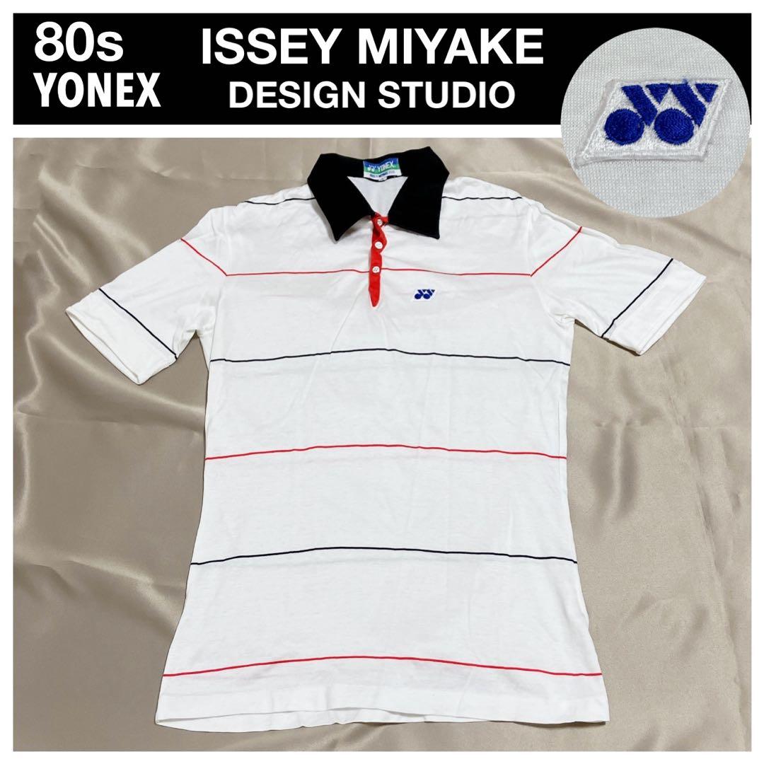 80s YONEX イッセイミヤケ ポロシャツ 旧ロゴ ヴィンテージ ヨネックス