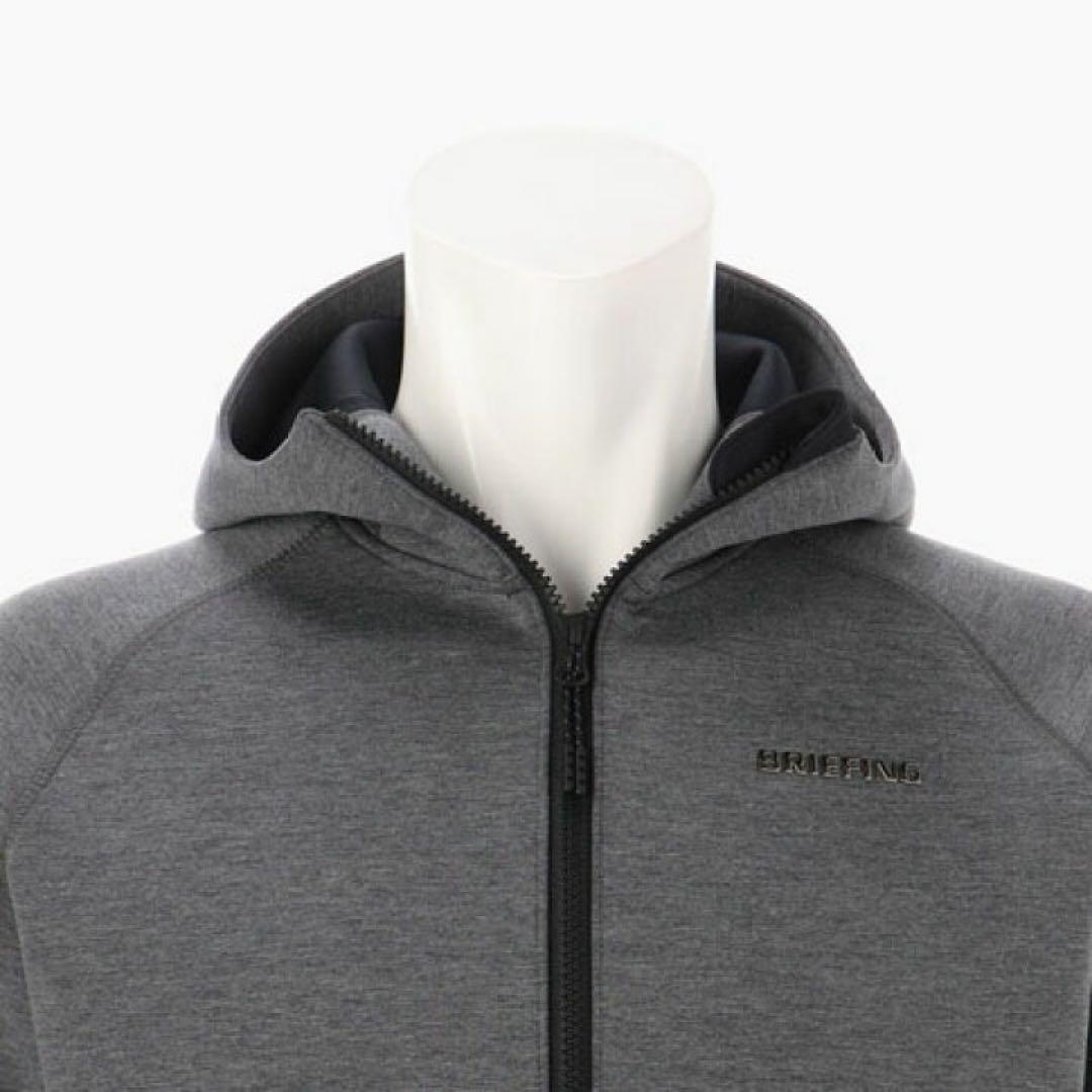 お値下げ⭐︎BRIEFING GOLF フード付きジャケット グレー - メルカリ