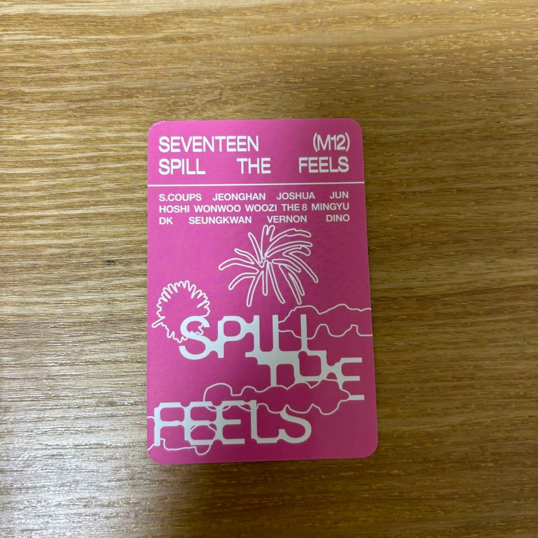 SPILL THE FEEL carat盤 ウォヌ 封入 トレカ - メルカリ