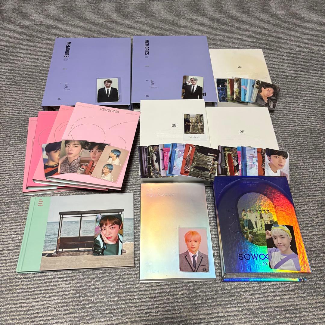 BTS アルバム まとめ売り Memories PERSONA トレカ付き - メルカリ