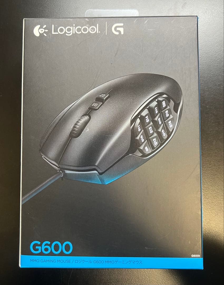 美品】【廃盤品】ロジクールGゲーミングマウス有線G600t 国内正規品