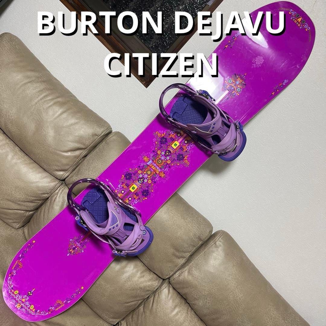 BURTON DEJAVU 141 × BURTON CITIZEN M BURTON DEJA VU 141×BURTON CITIZEN サイズM L108600111
