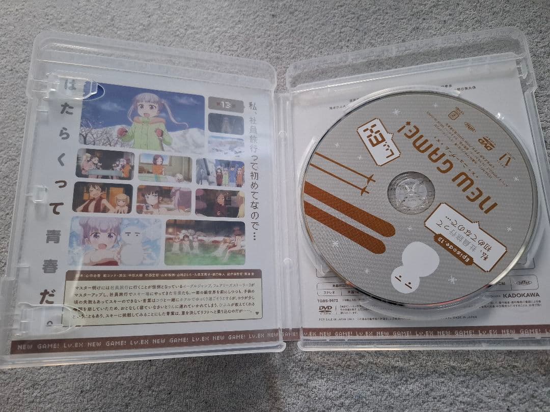 NEW GAME！1期、2期（初回限定版）全6巻セットDVD+OVA