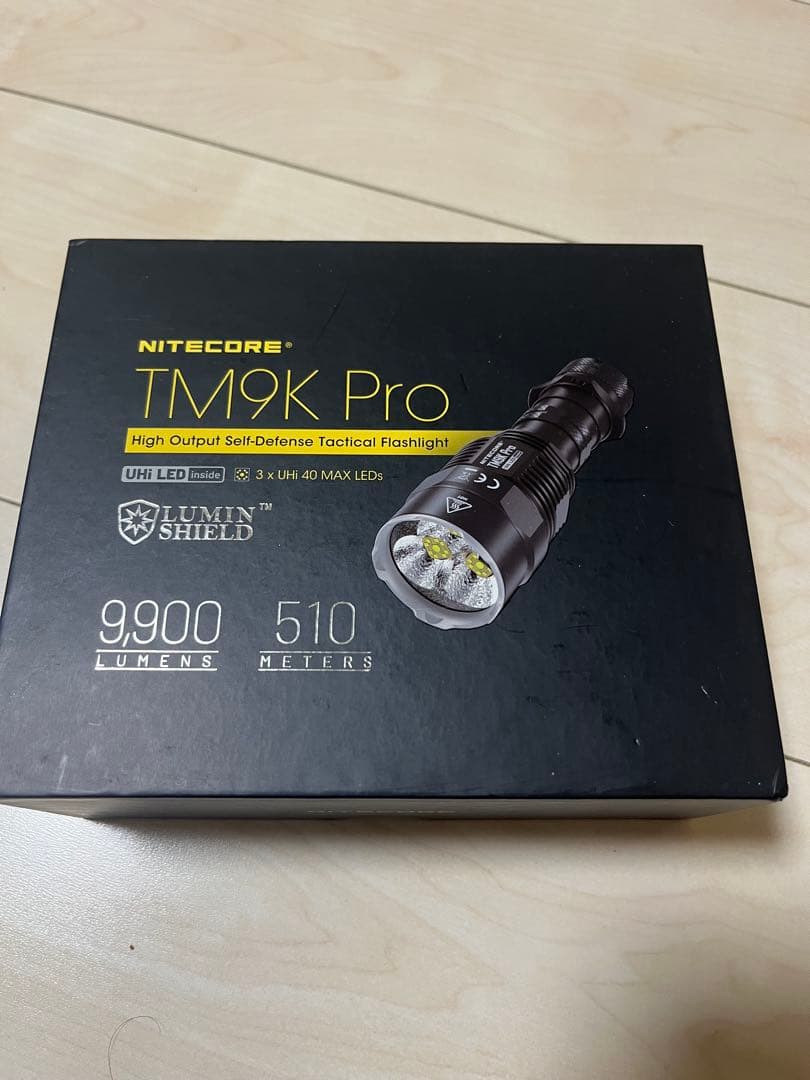 NITECORE TM9K Pro 未使用 ナイトコア Nitecore TM9K TAC Flashlight with Turbo Ready Technology