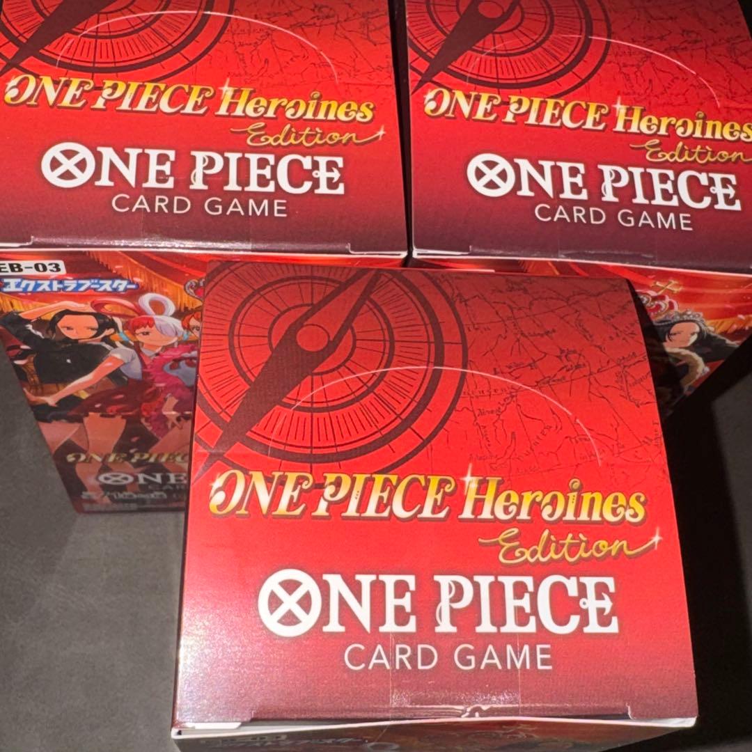 テープ付き】ワンピースカード ヒロインズエディション×3box - メルカリ