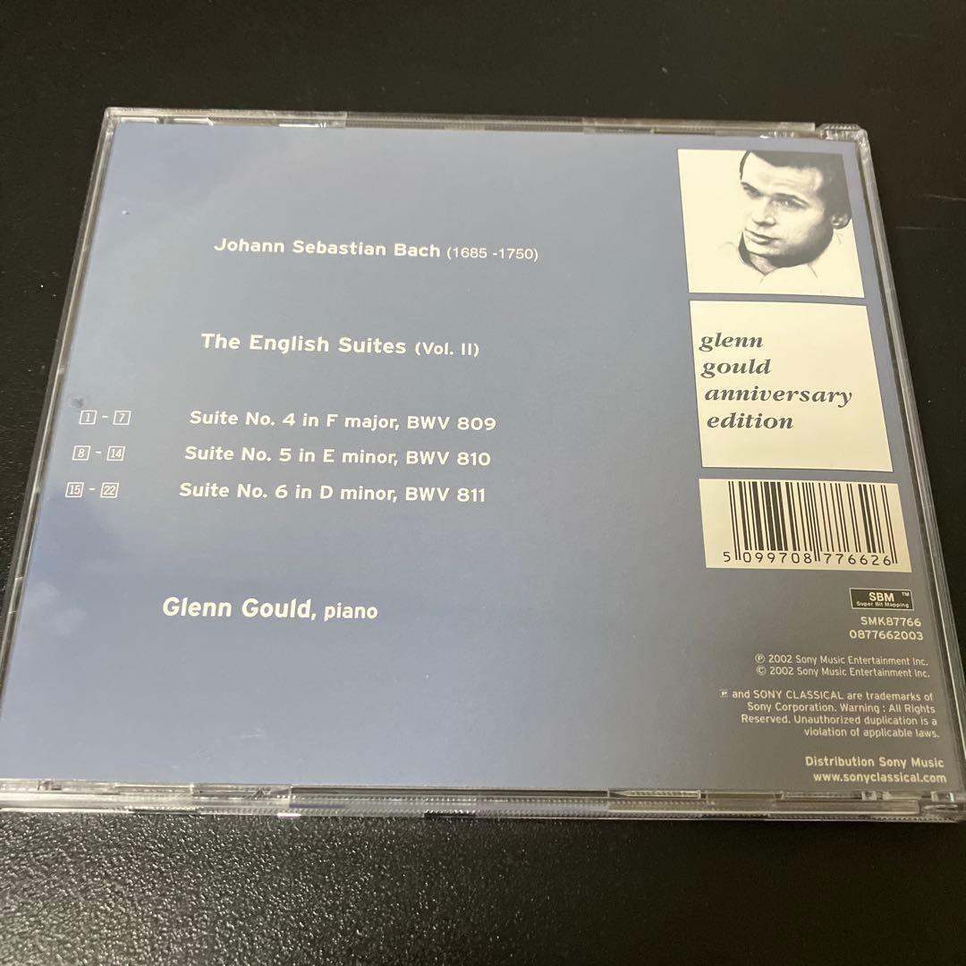 売約済】グレン・グールド／バッハ：イギリス組曲(全6曲) 2CD - メルカリ