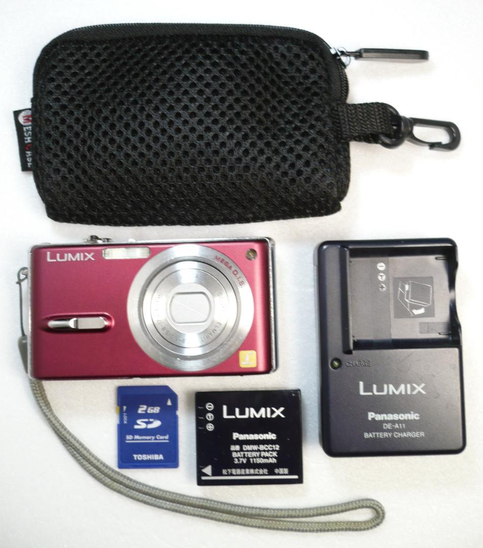 LUMIX★DMC-FX9⭐️極美品⭕️安心の実働品★レッド パナソニック LUMIX DMC-FX9 オークション比較 - 価格.com