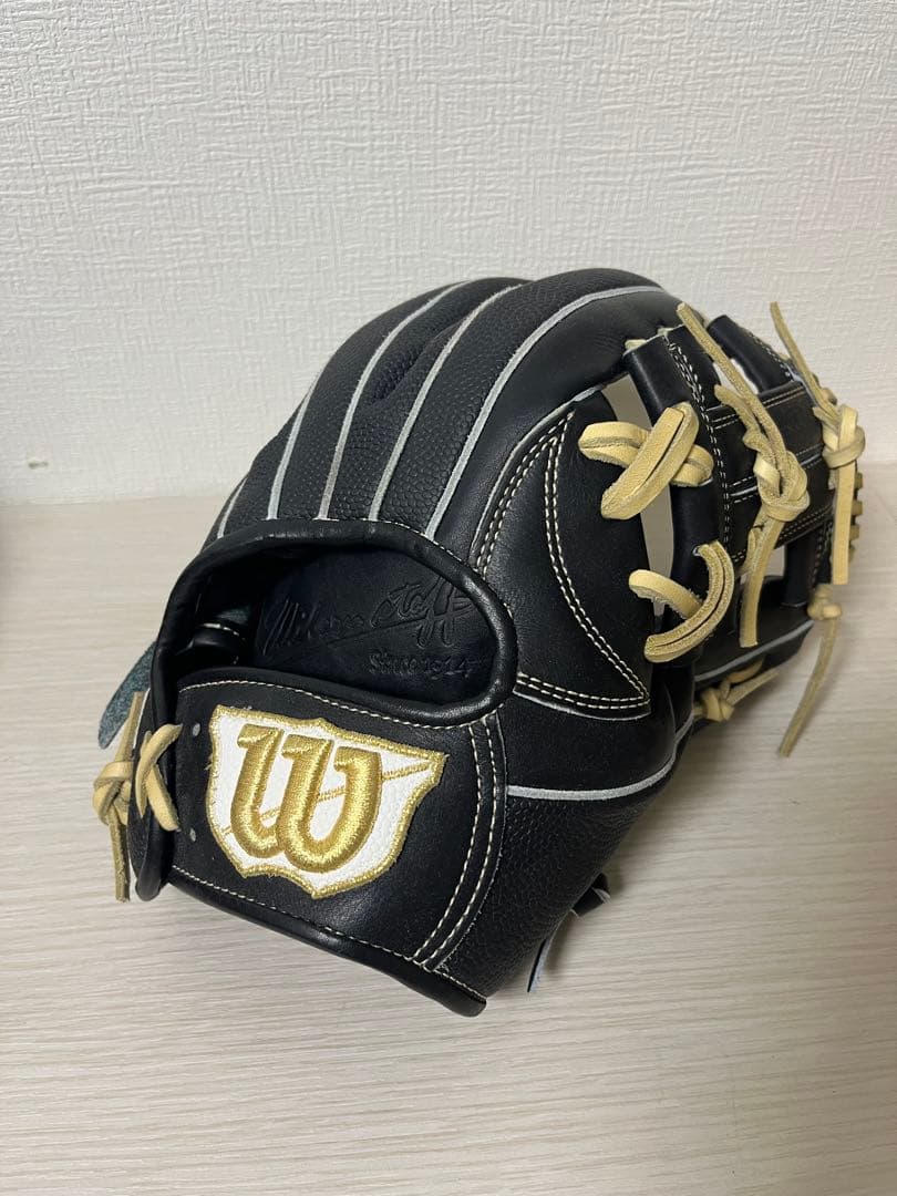 Wilson 87硬式グローブ 黒 野球 ウィルソン 87型 ウイルソン デュアル 硬式グローブ 硬式