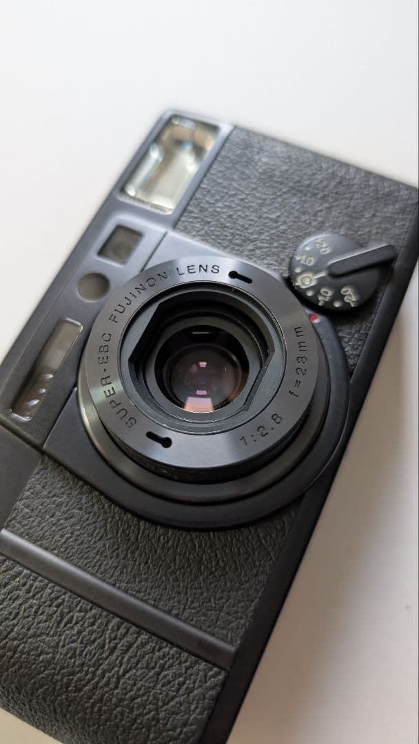 フィルムカメラ FUJIFILM KLASSE W Black Fujifilm Klasse W Film Camera with Lens Hood | Black Version