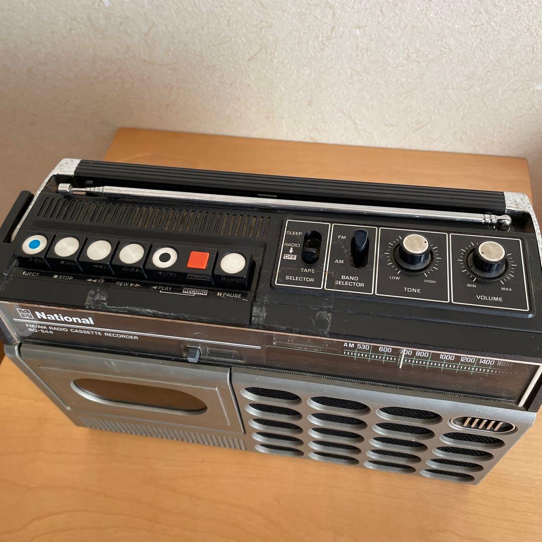 昭和レトロ ラジカセ RQ-544 national ナショナル - メルカリ