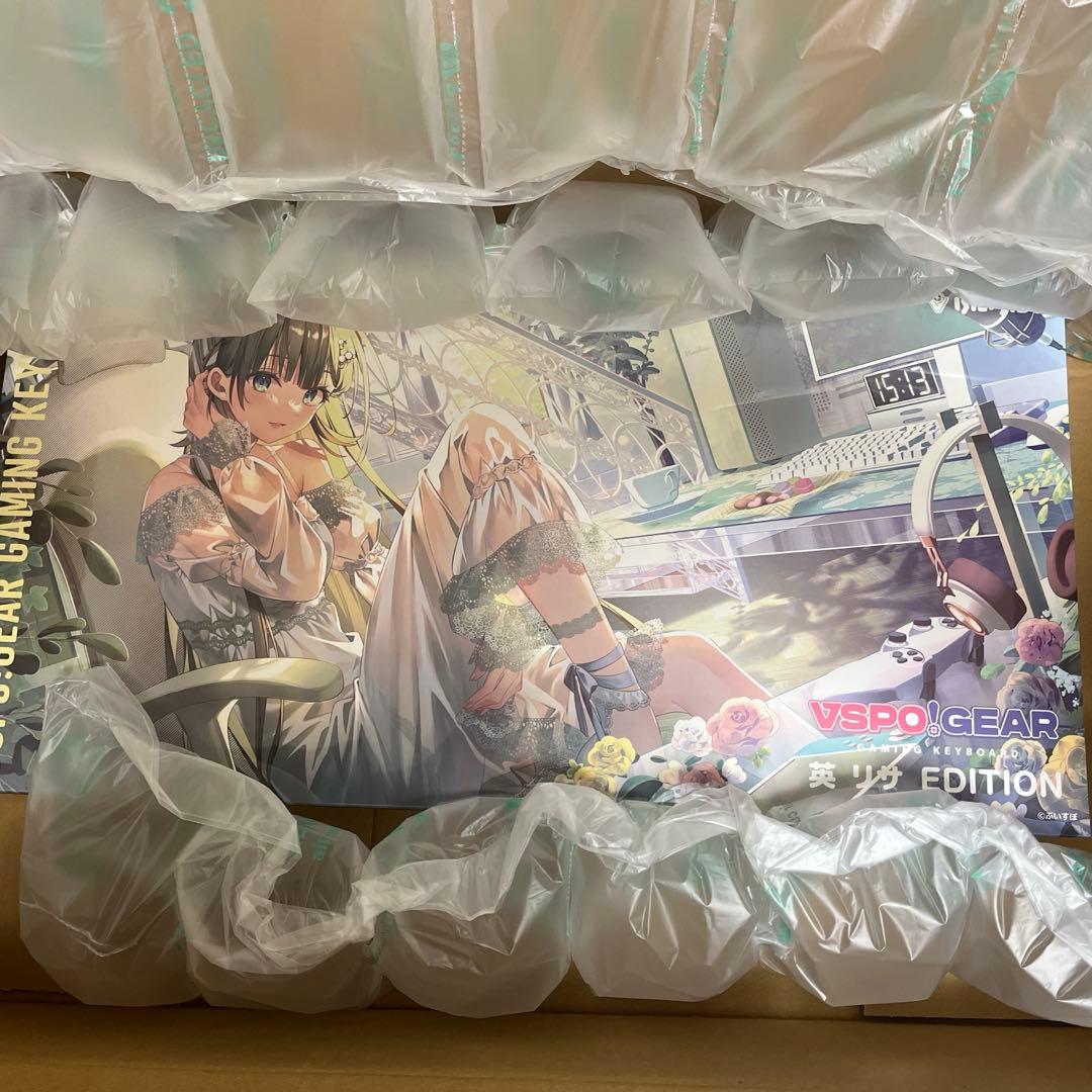 ぶいすぽキーボード 英リサ VSPO! GEAR ゲーミングキーボード
