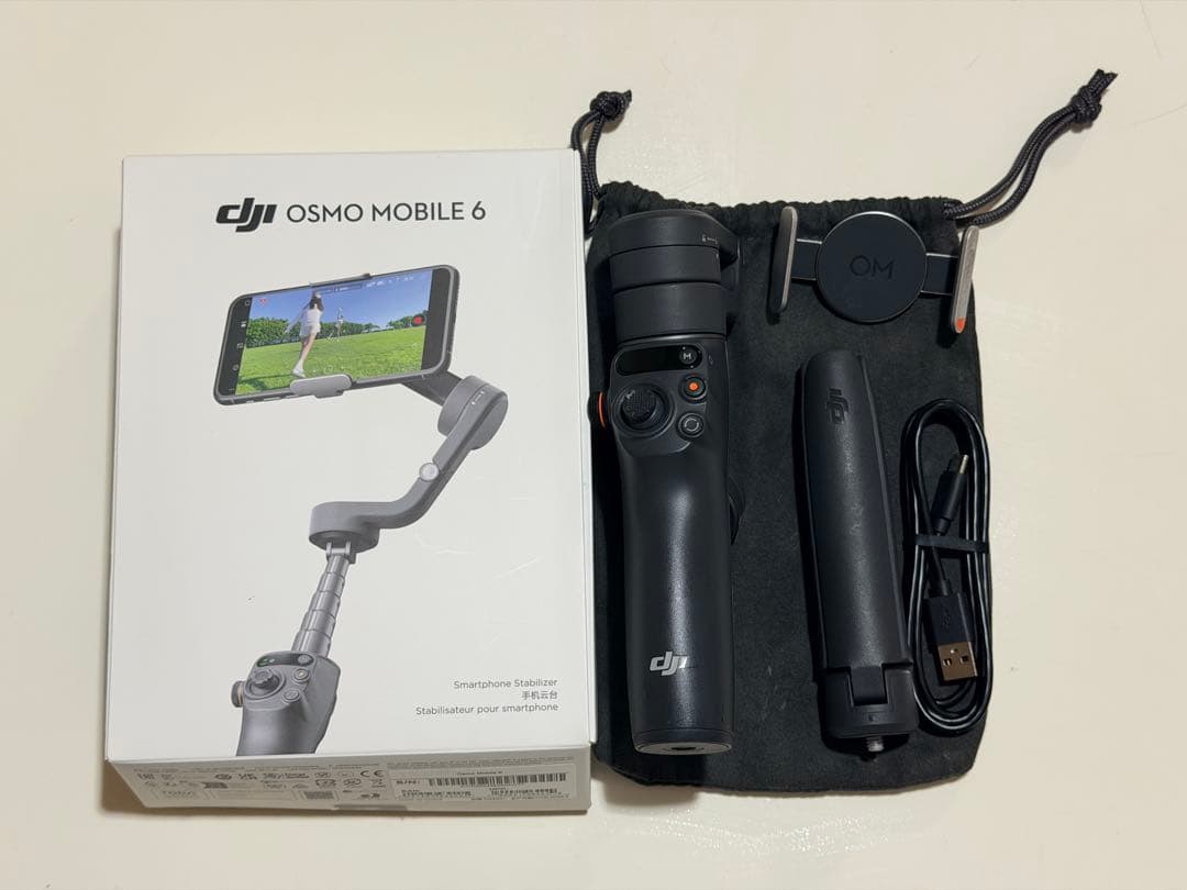 【美品】DJI Osmo Mobile 6 Amazon.com: DJI Osmo Mobile 6 Gimbal Stabilizer for Smartphones, 3