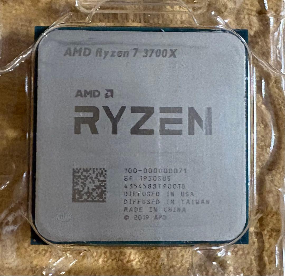 柑*ル様 AMD Ryzen 7 3700X CPU 純正クーラー付き AMD Ryzen 7 3700X CPU クーラー付き - メルカリ