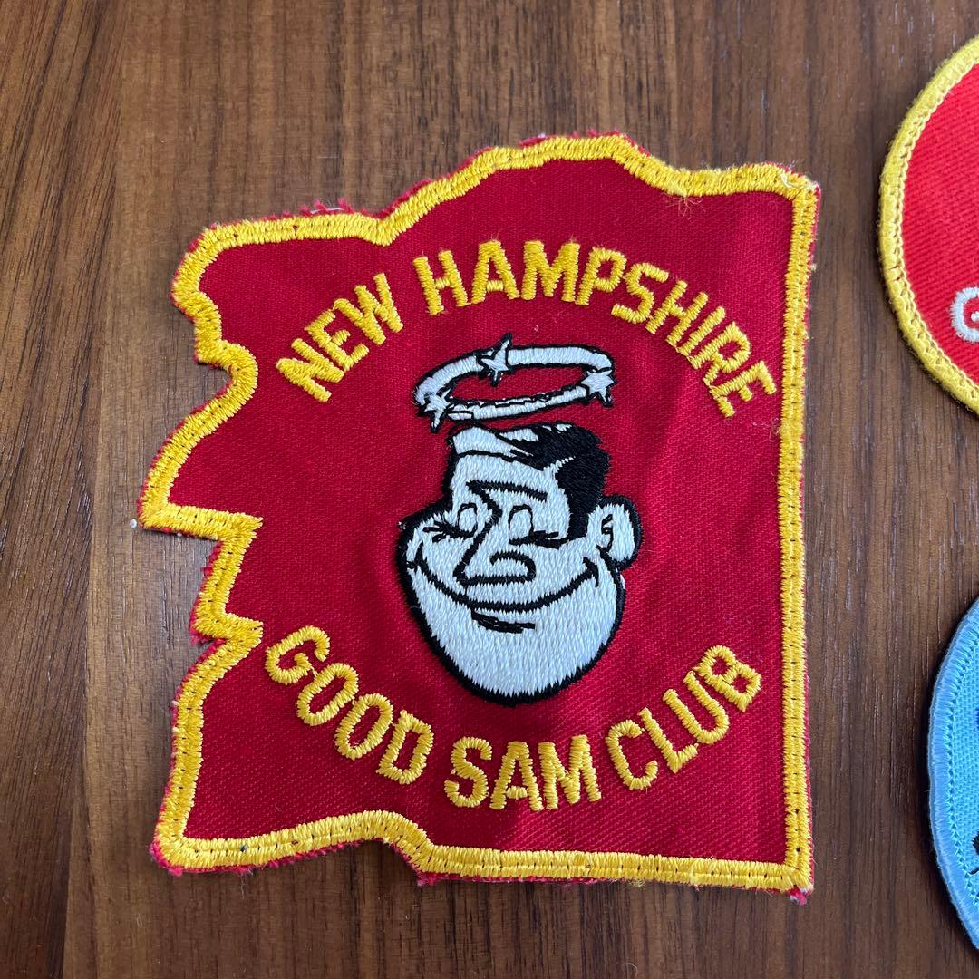 Good Sam Club ビンテージ ワッペン 3枚セット 刺繍 アメリカ - メルカリ