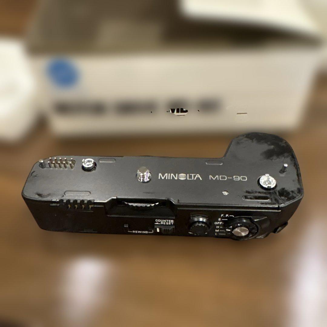 MINOLTA MD-90 モータードライブ ミノルタ モータードライブ MD-90 説明書付き 動作確認済 MINOLTA