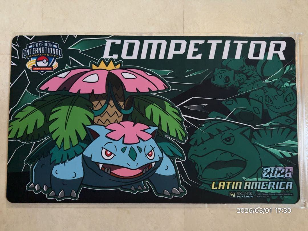 海外大会限定】 LAIC コンペティター プレイマット メガフシギバナ