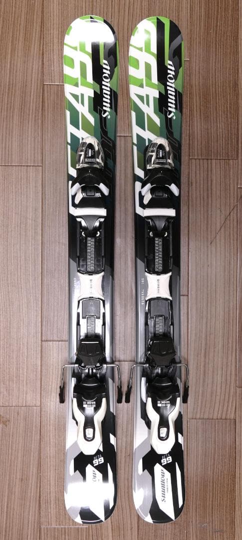 ☆ほぼ未使用品の極上品☆99cm☆ファンスキー☆ショートスキー