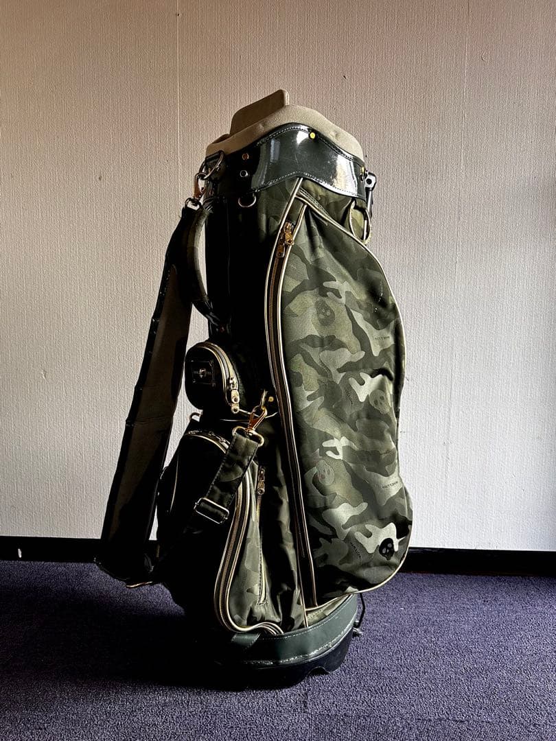 ☆マーク&ロナ☆希少☆カーキ☆カモ柄☆キャディバッグ☆完売モデル