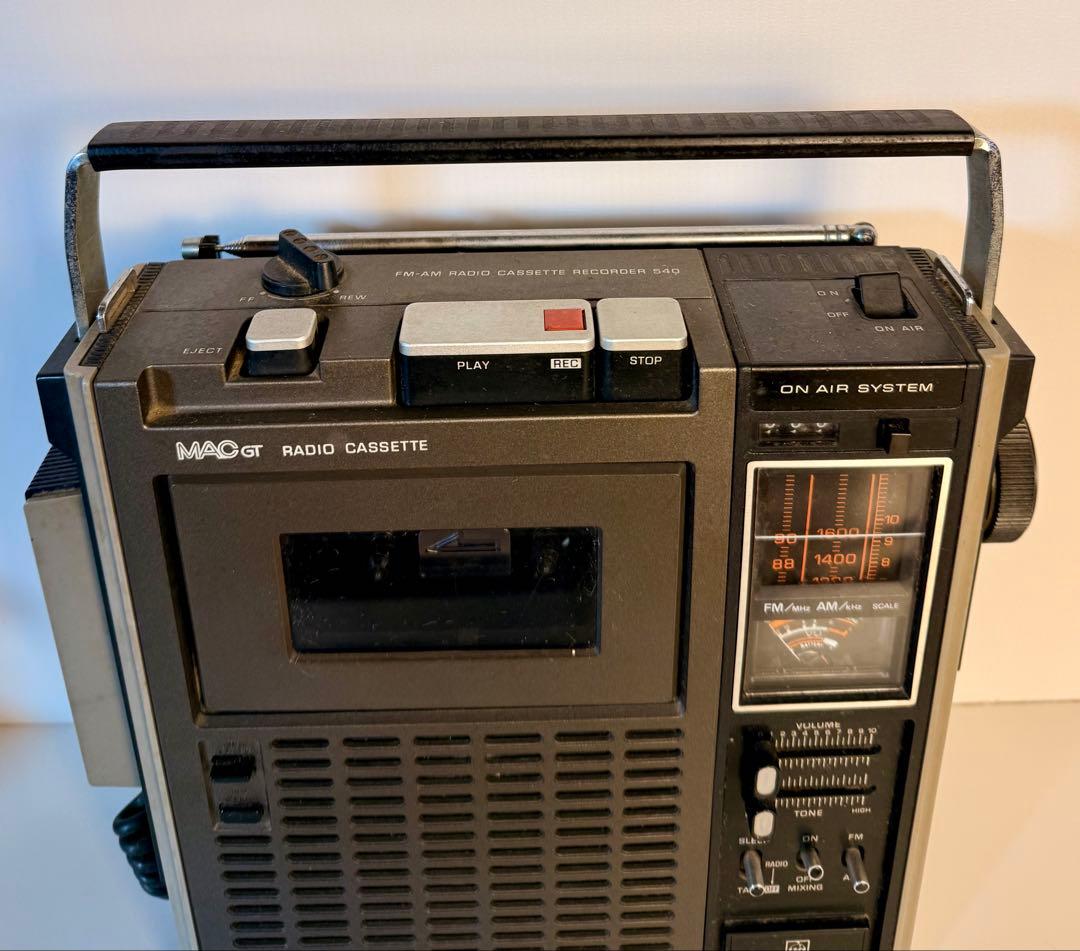 National 昭和 レトロ ナショナル ラジカセ RQ-540 - メルカリ