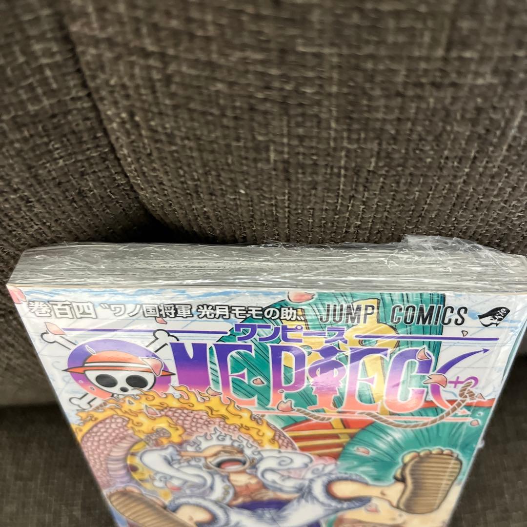 ONE PIECE 104巻 初版 シュリンク付 帯付 ワンピース - メルカリ