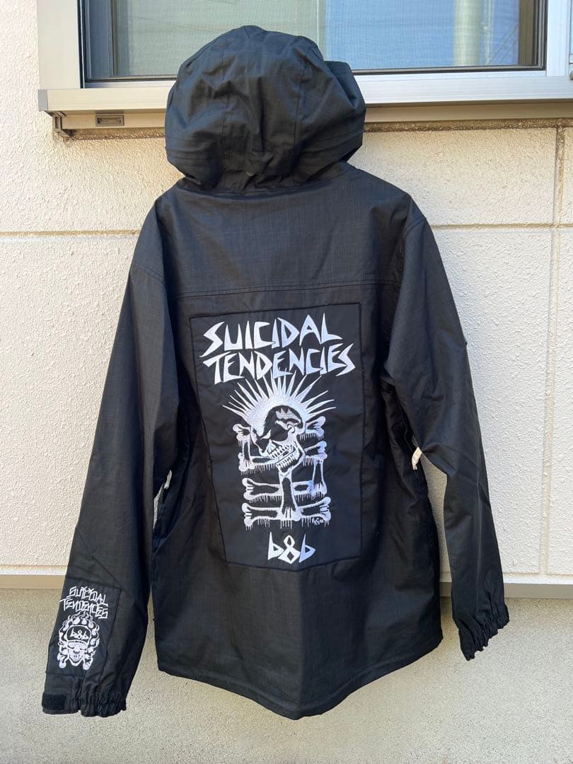 Suicidal Tendencies 686 コラボジャケット Lサイズ SUICIDAL TENDENCIES・スーサイダルテンデンシーズ・LOGO・ウインド
