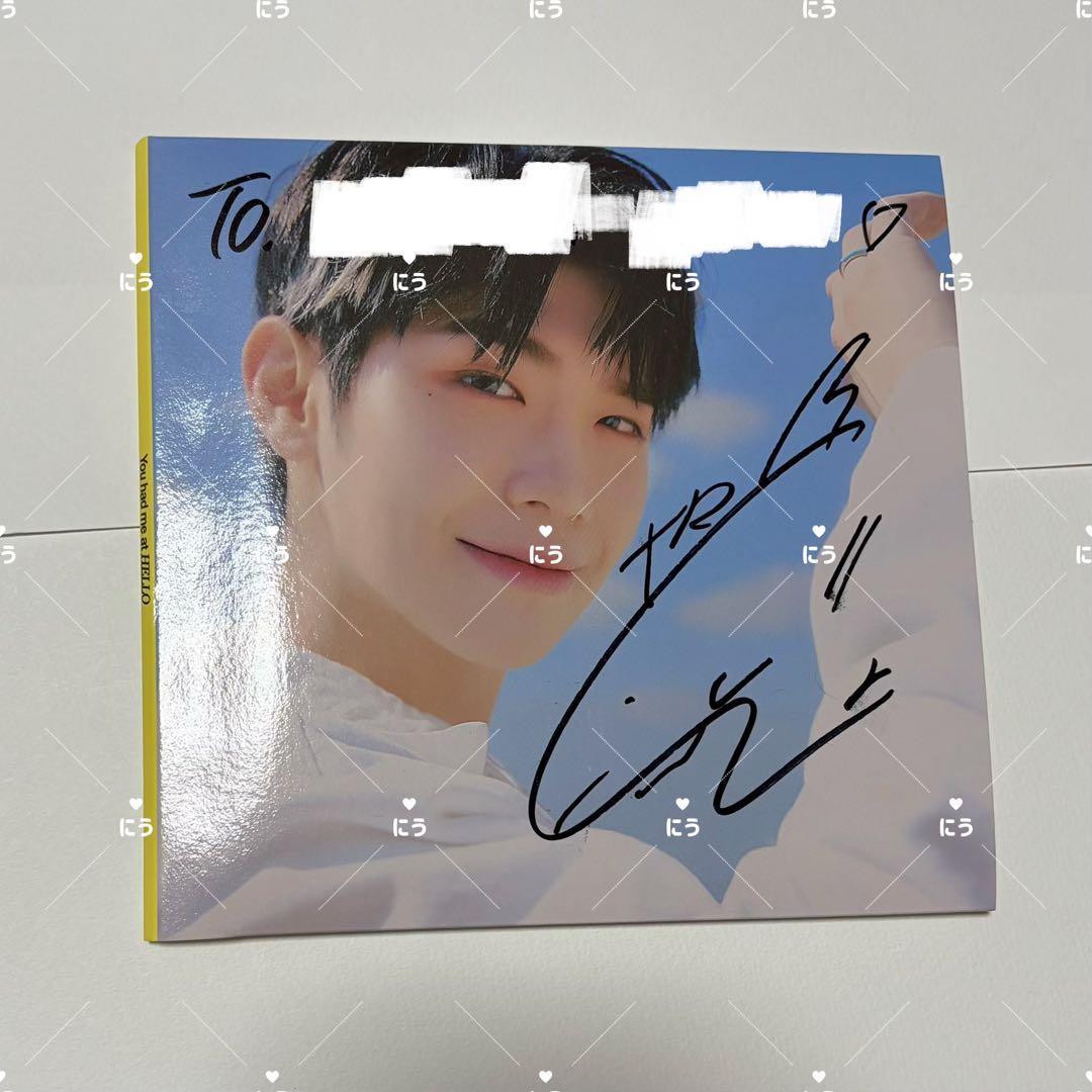 ZEROBASEONE ゼベワン テレ サイン 直筆 ペンサ - メルカリ