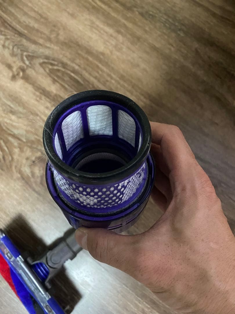 簡易清掃済　dyson micro 1.5kg SV21 FF スタンド付き