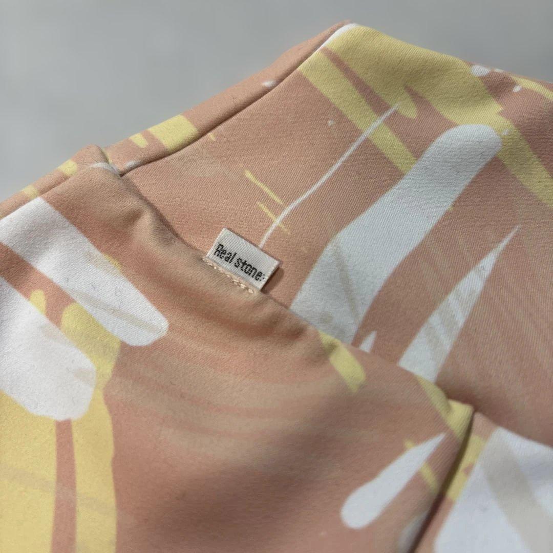 Real Stoneリアルストーンレイヤードタンク＆リラックスロングパンツ