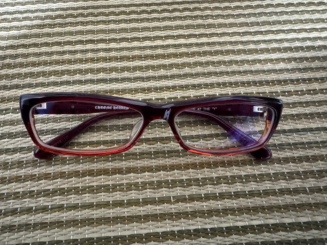 CHROME HEARTSク ロムハーツ メガネ フレーム 付属品完備 超美品 K6765 CHROME HEARTS クロムハーツ メガネ クリア GAG'N - メルカリ