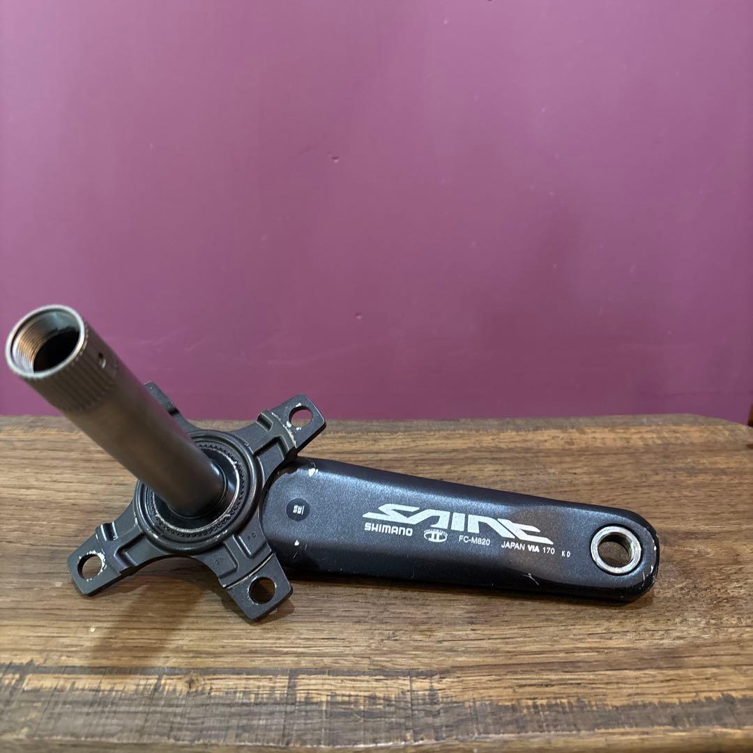 シマノ セイントFC-M820クランクセット MTB ダウンヒル 中古品 - メルカリ