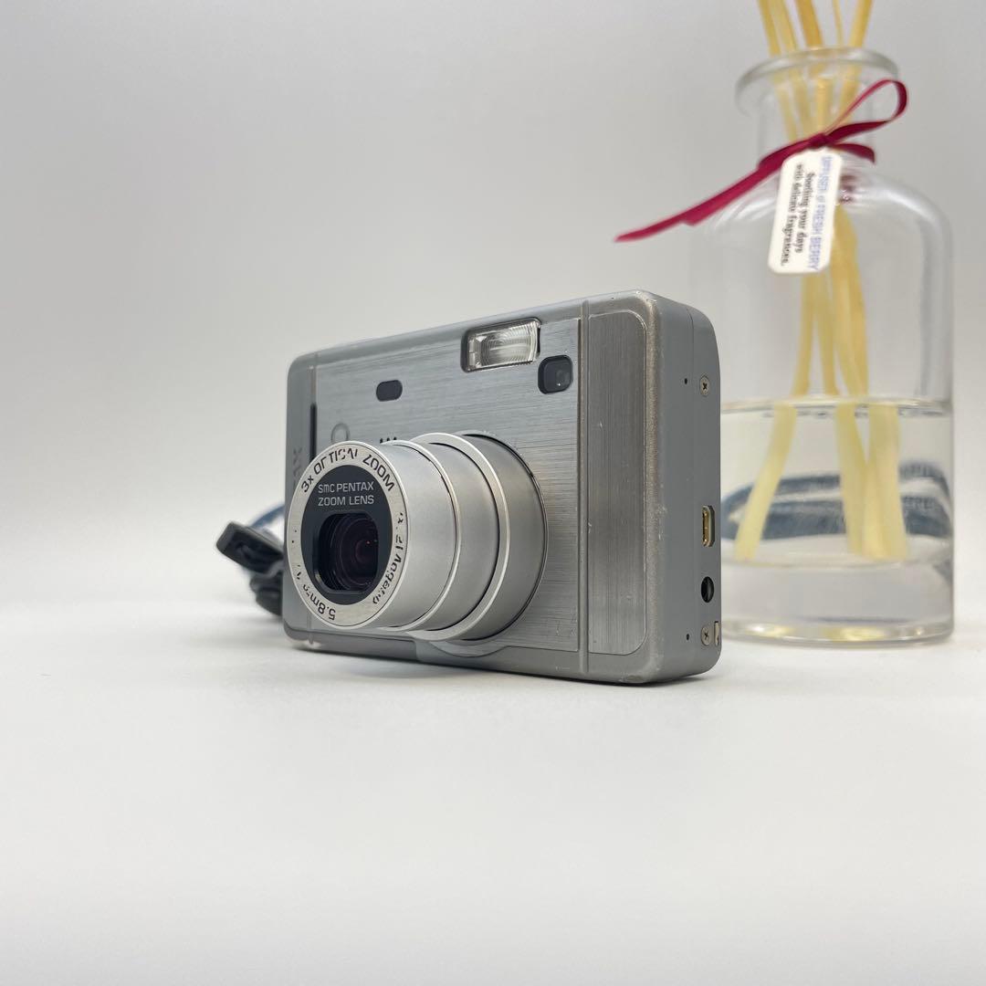 スマホ転送OK✨PENTAX Optio S30✨動作確認済 単三電池 可愛い