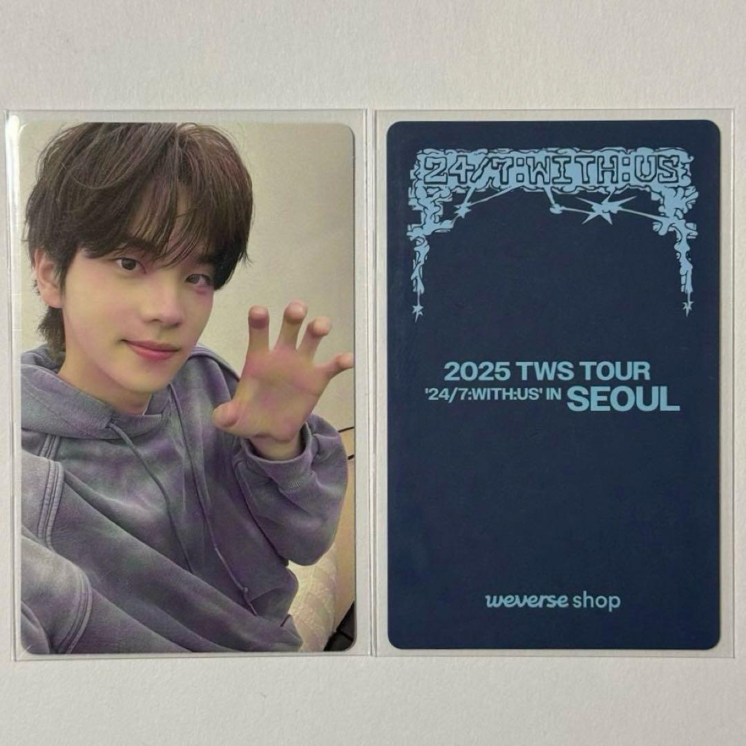 TWS シニュ 24/7with:us ソウルコン 会場限定 会場特典 トレカ - メルカリ