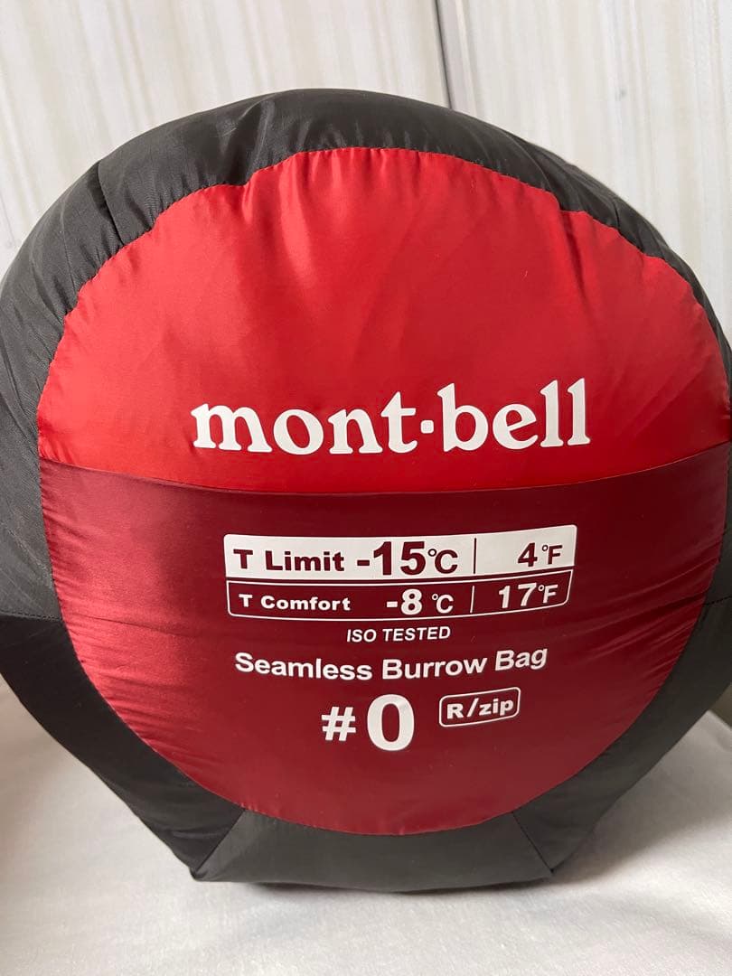 mont-bell Seamless Burrow Bag #0 寝袋 モンベル - メルカリ