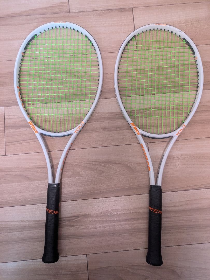 Prince Tour 98 テニスラケット 2本セット - メルカリ