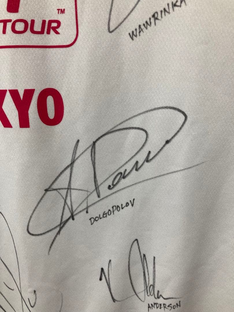 希少品】ATP WORLD TOUR TOKYO 錦織圭サイン