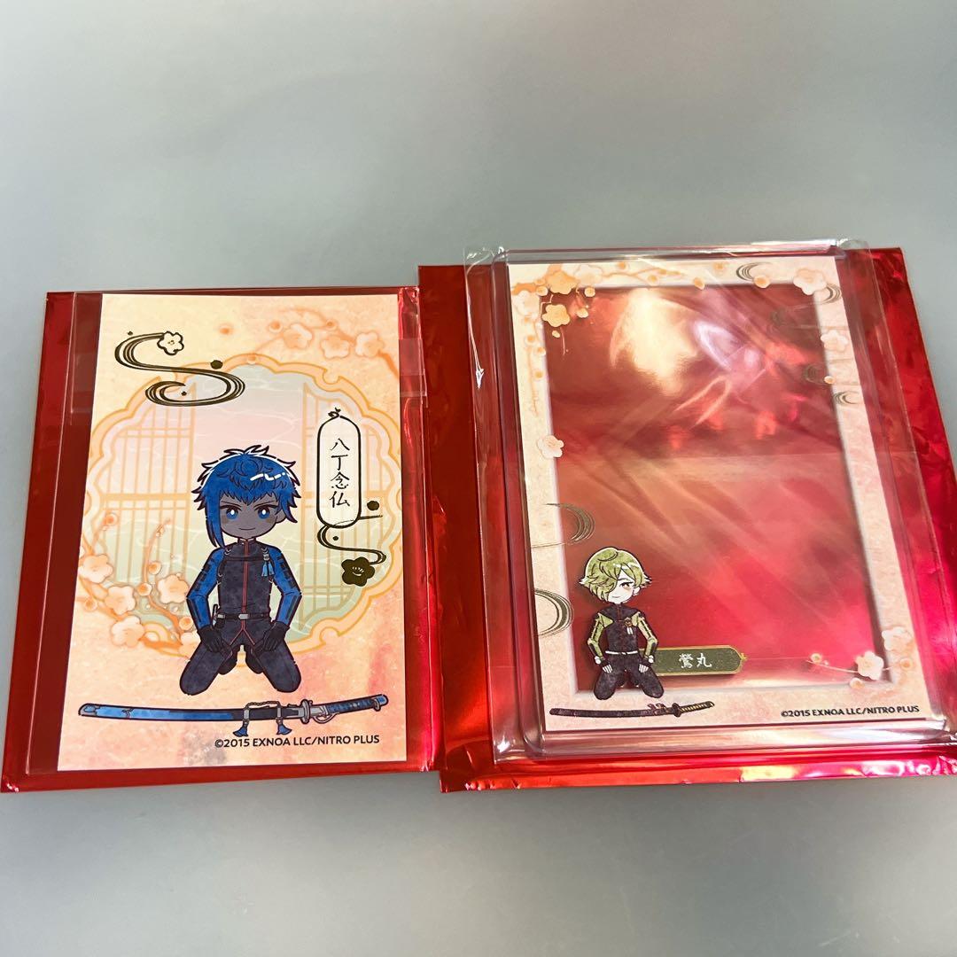 刀剣乱舞 とうらぶ アニカフェ 箔押しカード 硬化ケース 鶯丸 八丁念仏