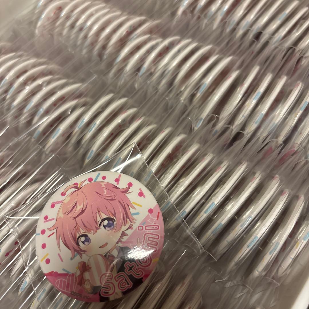 すとぷり さとみくん 缶バッジ アリツア前半 デフォ - メルカリ