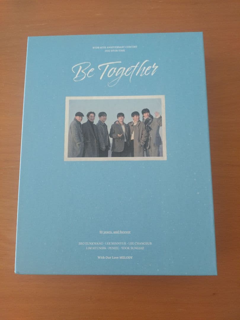 BTOB 10周年 コンサート DVD Official preorder BTOB 10TH ANNIVERSARY CONCERT 2022 BTOB TIME [Be